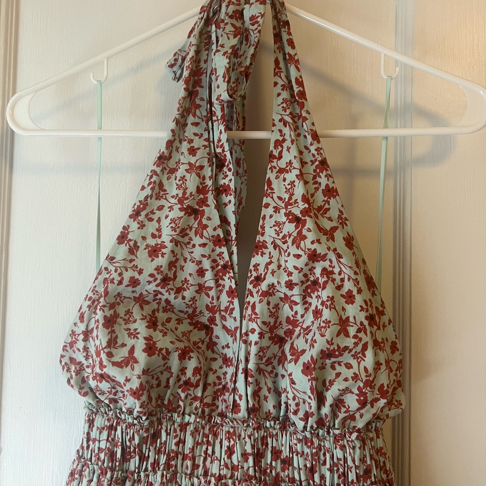 Halter Open Back Sundress - Picture 3 of 5